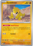 Sandshrew 027/165 Common Scarlet and Violet 151 Pokemon TCG - guardiangamingtcgs