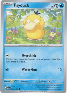 Psyduck -  054/165 Common Scarlet and Violet 151 Pokemon TCG - guardiangamingtcgs