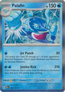 Holo Palafin 062/197 Rare Obsidian Flames Pokemon TCG - guardiangamingtcgs