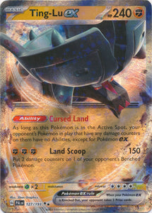 Holo Ting-Lu ex 127/193 Double Rare Paldea Evolved Pokemon TCG - guardiangamingtcgs