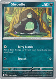 Shroodle 144/193 Common Paldea Evolved Pokemon TCG - guardiangamingtcgs