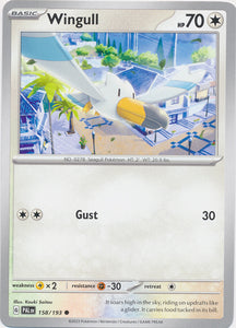 Wingull 158/193 Common Paldea Evolved Pokemon TCG - guardiangamingtcgs