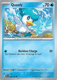 Quaxly -  050/193 Common Paldea Evolved Pokemon TCG - guardiangamingtcgs