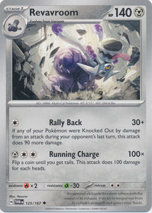 Revavroom 125/167 Uncommon Twilight Masquerade Pokemon TCG - guardiangamingtcgs