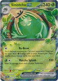 Holo Sinistcha ex -  023/167 Double Rare Twilight Masquerade Pokemon TCG - guardiangamingtcgs