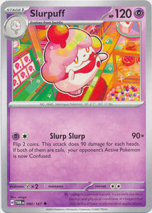 Slurpuff 090/167 Uncommon Twilight Masquerade Pokemon TCG - guardiangamingtcgs