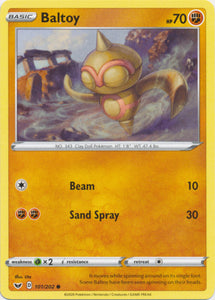Baltoy  101/202 Common Sword & Shield Base Set Pokemon TCG - guardiangamingtcgs