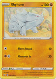 Rhyhorn  096/202 Common Sword & Shield Base Set Pokemon TCG - guardiangamingtcgs