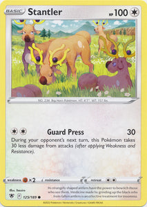 Stantler 125/189 Common Astral Radiance Pokemon TCG - guardiangamingtcgs