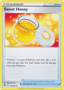 Sweet Honey 153/189 Uncommon Astral Radiance Pokemon TCG - guardiangamingtcgs