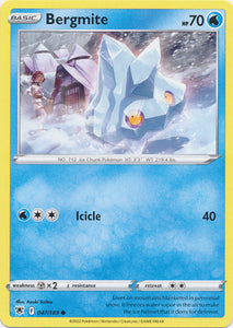Bergmite 047/189 Common Astral Radiance Pokemon TCG - guardiangamingtcgs