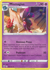 Mismagius 059/189 Rare Astral Radiance Pokemon TCG - guardiangamingtcgs