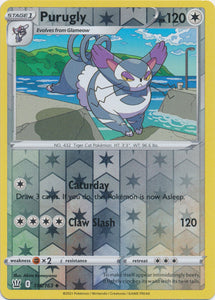 Reverse Holo Purugly 116/163 Uncommon Battle Styles Pokemon TCG - guardiangamingtcgs