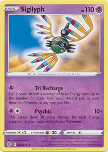 Sigilyph 066/172 Uncommon Brilliant Stars Pokemon TCG - guardiangamingtcgs