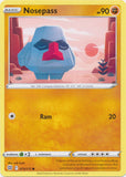 Nosepass 073/172 Common Brilliant Stars Pokemon TCG - guardiangamingtcgs