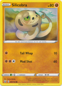 Silicobra 081/163 Common Battle Styles Pokemon TCG - guardiangamingtcgs