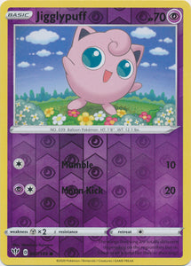 Reverse Holo Jigglypuff 067/189 Common Darkness Ablaze Pokemon TCG - guardiangamingtcgs