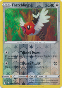 Reverse Holo  Fletchling 138/203 Common Evolving Skies - guardiangamingtcgs