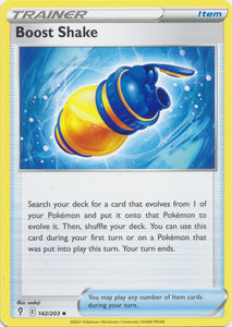 Boost Shake 142/203 Uncommon Evolving Skies Pokemon TCG - guardiangamingtcgs