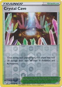 Reverse Holo Crystal Cave 144/203 Uncommon Evolving Skies Pokemon TCG - guardiangamingtcgs