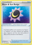 Moon & Sun Badge 151/203 Uncommon Evolving Skies Pokemon TCG - guardiangamingtcgs