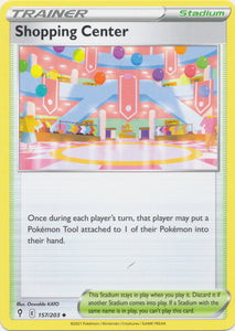 Shopping Center 157/203 Uncommon Evolving Skies Pokemon TCG - guardiangamingtcgs