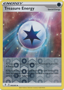 Reverse Holo  Treasure Energy 165/203 Uncommon Evolving Skies - guardiangamingtcgs