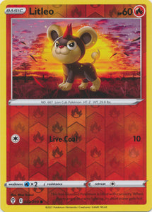 Reverse Holo  Litleo 022/203 Common Evolving Skies - guardiangamingtcgs