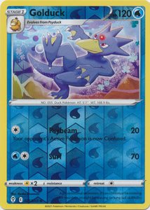 Reverse Holo  Golduck 025/203 Uncommon Evolving Skies - guardiangamingtcgs