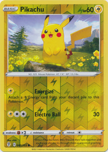 Reverse Holo  Pikachu 049/203 Common Evolving Skies - guardiangamingtcgs