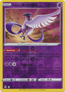 Reverse Holo  Galarian Articuno 063/203 Rare Evolving Skies - guardiangamingtcgs