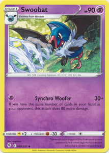 Swoobat 069/203 Uncommon Evolving Skies Pokemon TCG - guardiangamingtcgs