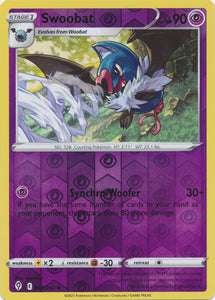 Reverse Holo  Swoobat 069/203 Uncommon Evolving Skies - guardiangamingtcgs