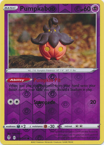 Reverse Holo  Pumpkaboo 076/203 Common Evolving Skies - guardiangamingtcgs