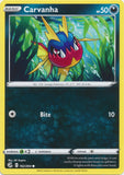 Carvanha 162/264 Common Fusion Strike Pokemon TCG - guardiangamingtcgs