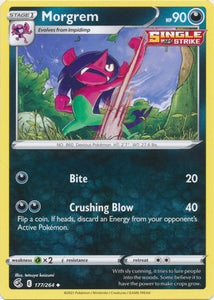 Morgrem 177/264 Uncommon Fusion Strike Pokemon TCG - guardiangamingtcgs