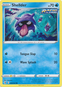 Shellder 050/264 Common Fusion Strike Pokemon TCG - guardiangamingtcgs