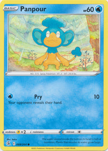 Panpour 068/264 Common Fusion Strike Pokemon TCG - guardiangamingtcgs