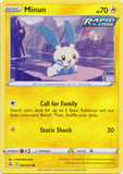 Minun 090/264 Common Fusion Strike Pokemon TCG - guardiangamingtcgs