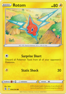 Rotom 094/264 Common Fusion Strike Pokemon TCG - guardiangamingtcgs