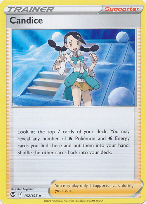 Candice 152/195 Uncommon Silver Tempest Pokemon TCG - guardiangamingtcgs
