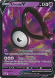 Holo Unown V 065/195 Ultra Rare Silver Tempest Pokemon TCG - guardiangamingtcgs