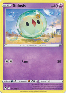 Solosis 076/195 Common Silver Tempest Pokemon TCG - guardiangamingtcgs