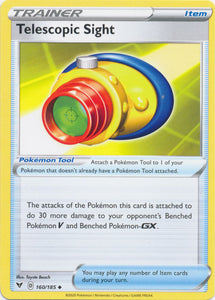 Telescopic Sight 160/185 Uncommon Vivid Voltage Pokemon TCG - guardiangamingtcgs