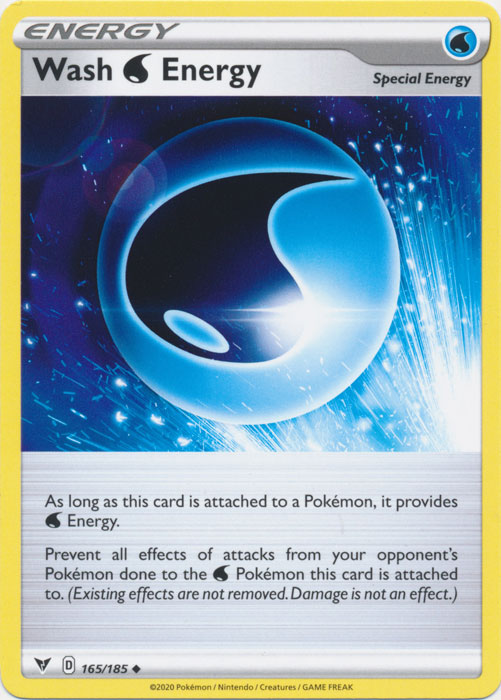 Wash Water Energy 165/185 Uncommon Vivid Voltage Pokemon TCG - guardiangamingtcgs