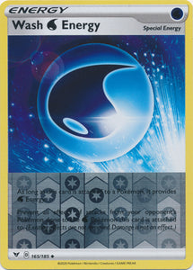 Reverse Holo Wash Water Energy 165/185 Uncommon Vivid Voltage Pokemon TCG - guardiangamingtcgs