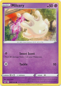 Milcery 080/185 Common Vivid Voltage Pokemon TCG - guardiangamingtcgs