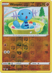 Reverse Holo Wooper 083/185 Common Vivid Voltage Pokemon TCG - guardiangamingtcgs