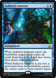 Induced Amnesia 40 R Rivals of Ixalan MTG - guardiangamingtcgs