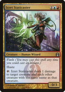 Izzet Staticaster 173 U Return to Ravnica MTG - guardiangamingtcgs